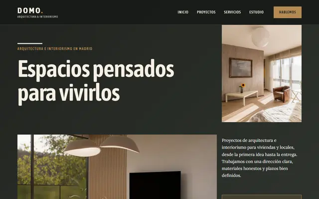 Domo Arquitectura, arquitectura
