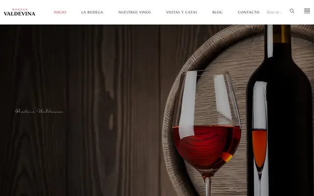 Bodega Valdeviña, web de bodega de vinos