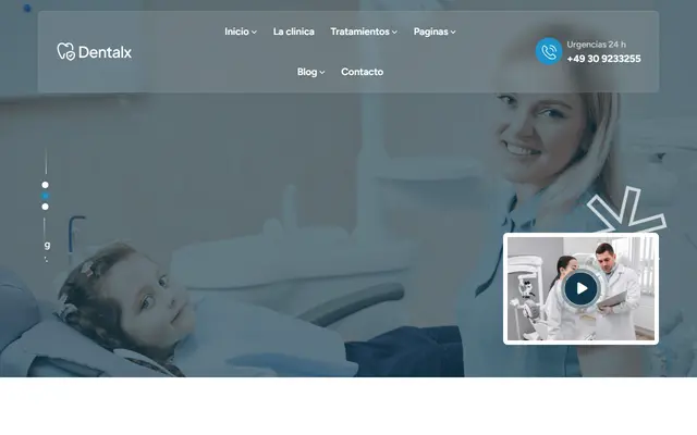 Dental Arco, web de clínica dental