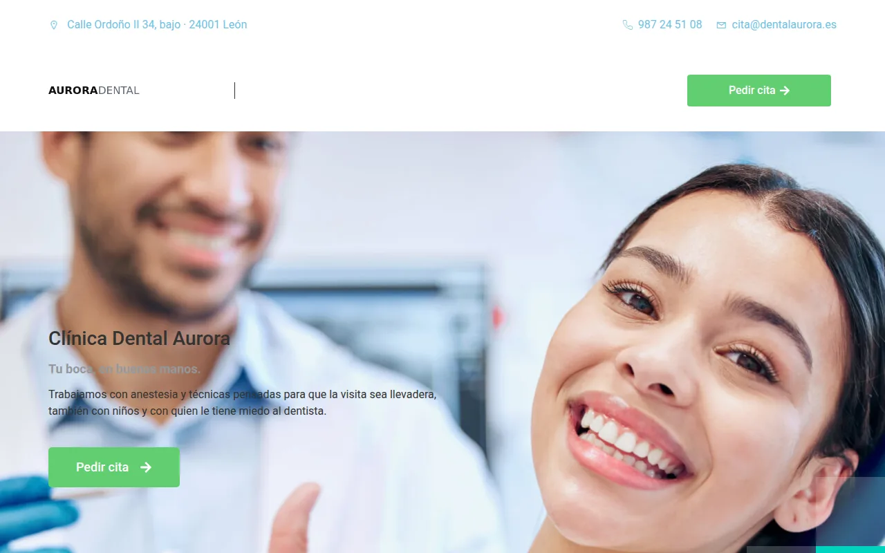 Clínica Dental Aurora, dentista en León