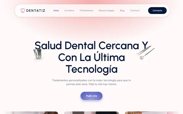 Clínica Dental Luz, web de clínica dental