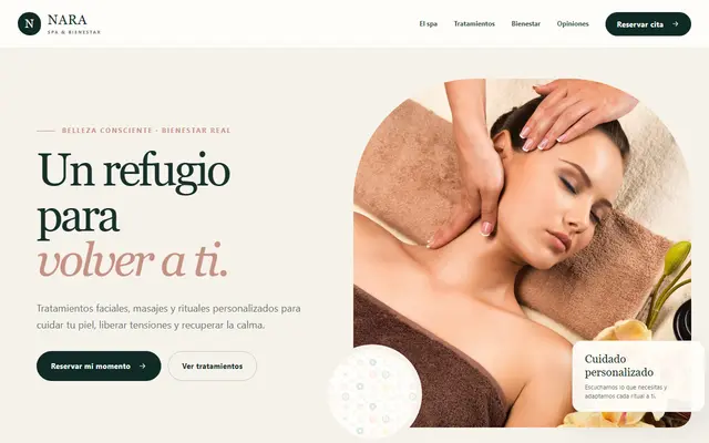 Nara Spa, spa y facial