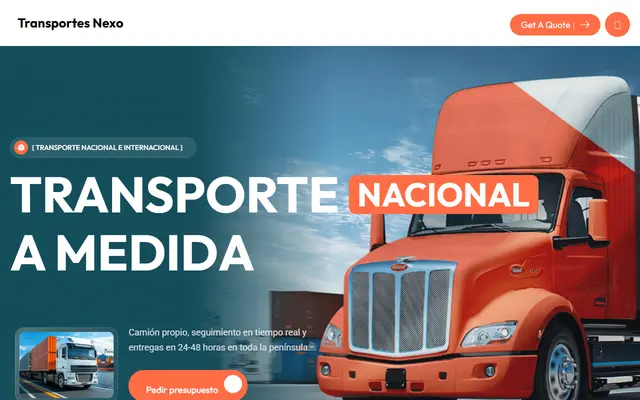 Transportes Nexo, empresa de transporte y logística